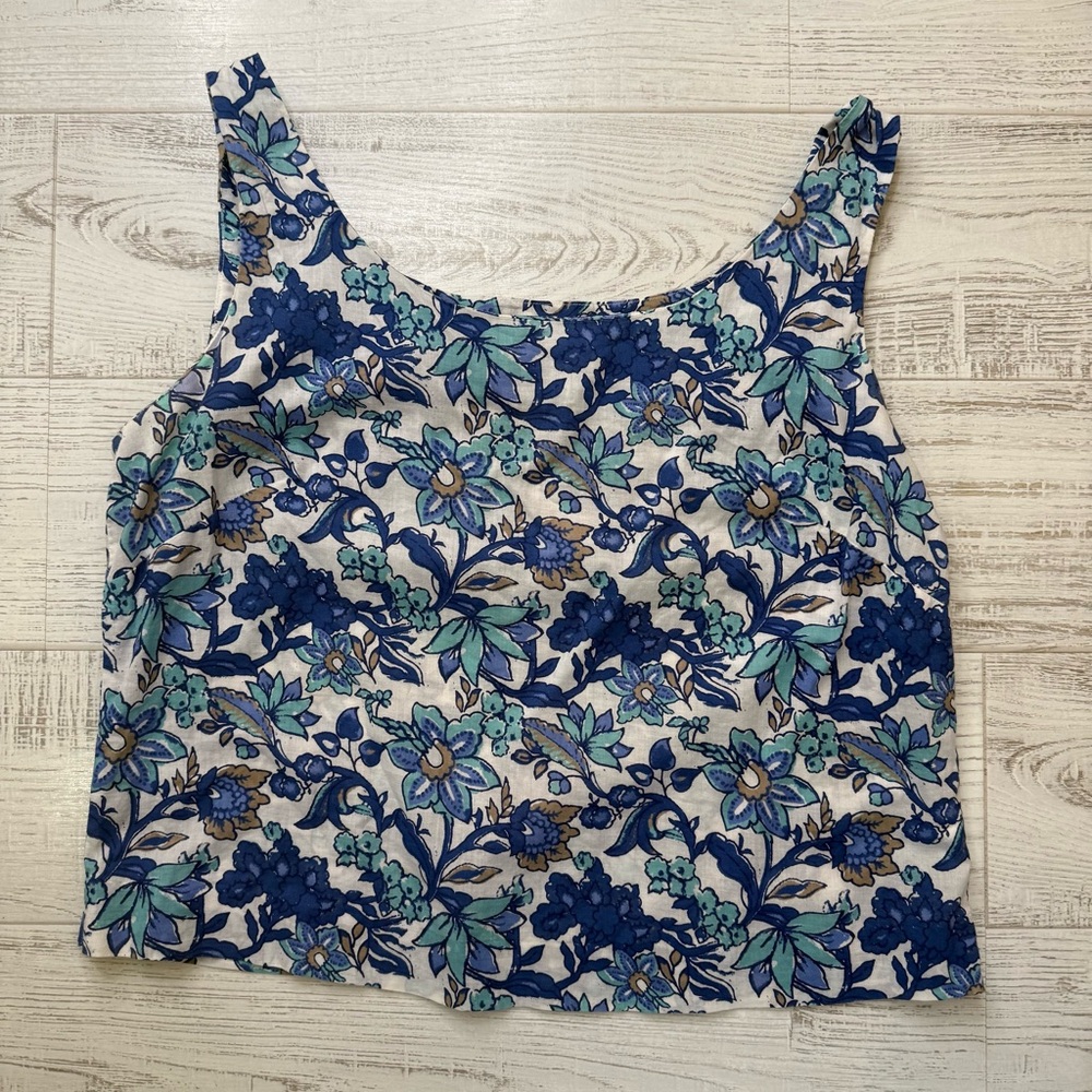 Vintage Limited America Floral Cotton Top